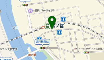 G-10.UR アーベイン桜ノ宮駅前 (ドコモ・バイクシェア)の地図画像
