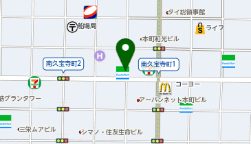 B-49.ファミリーマート南久宝寺町二丁目店 (ドコモ・バイクシェア)の地図画像