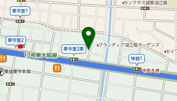 H-09.UR アーベイン緑橋 (ドコモ・バイクシェア)の地図画像