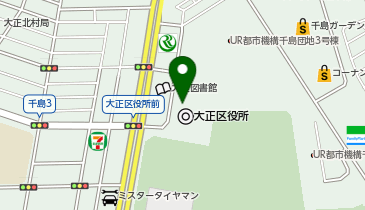 P-03.UR 千島 (ドコモ・バイクシェア)の地図画像