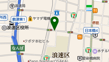 E-20.レオンコンフォート難波サウスゲート (ドコモ・バイクシェア)の地図画像