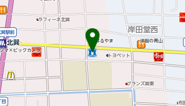 N-07.ローソン生野巽東三丁目店 (ドコモ・バイクシェア)の地図画像