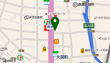 E-04.ファミリーマート浪速敷津東店 (ドコモ・バイクシェア)の地図画像