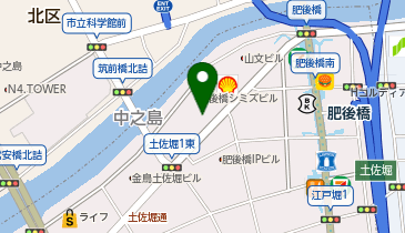 D-05.NTT西日本土佐堀ビル (ドコモ・バイクシェア)の地図画像