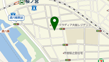 G-01.海老田モータープール (ドコモ・バイクシェア)の地図画像