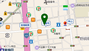 A-07.日本生命梅田ビル (ドコモ・バイクシェア)の地図画像