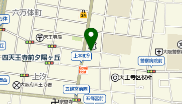 F-03.NTT西日本天王寺ビル (ドコモ・バイクシェア)の地図画像