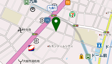 D-14.九条南1丁目駐車場 (ドコモ・バイクシェア)の地図画像