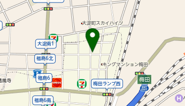 C-05.新梅田研修センター (ドコモ・バイクシェア)の地図画像