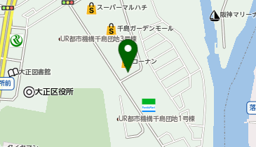 P-01.千島ガーデンモール (ドコモ・バイクシェア)の地図画像