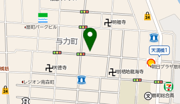 A-16.ドーミー大阪天満 (ドコモ・バイクシェア)の地図画像