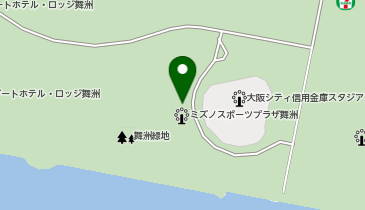 J-05.ミズノスポーツプラザ舞洲 (ドコモ・バイクシェア)の地図画像