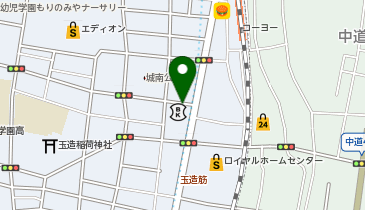 B-52.大阪シティ信用金庫 森ノ宮支店 (ドコモ・バイクシェア)の地図画像