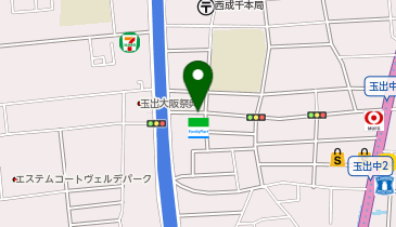 I-14.ファミリーマート玉出西二丁目店 (ドコモ・バイクシェア)の地図画像