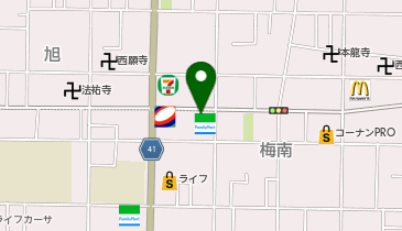 I-04.ファミリーマート旭二丁目店 (ドコモ・バイクシェア)の地図画像