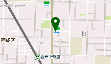I-15.ファミリーマート西成松二丁目店 (ドコモ・バイクシェア)の地図画像