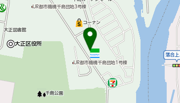 P-07.ファミリーマート大正千島一丁目店 (ドコモ・バイクシェア)の地図画像