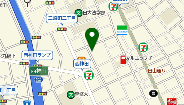 A2-03.西神田公園(西側) (ドコモ・バイクシェア)の地図画像