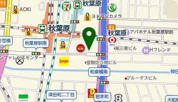A3-04.秋葉原公園 (ドコモ・バイクシェア)の地図画像