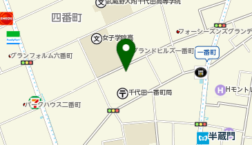 A6-02.いきいきプラザ一番町(西側駐輪場) (ドコモ・バイクシェア)の地図画像