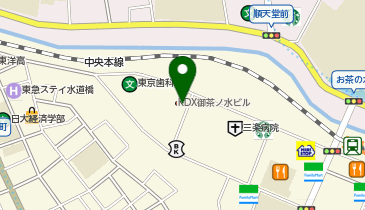 A2-08.KDX御茶ノ水ビル (ドコモ・バイクシェア)の地図画像