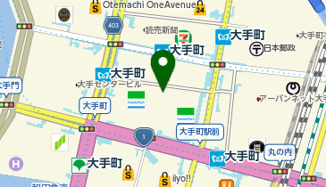 A4-05.大手町タワー (ドコモ・バイクシェア)の地図画像