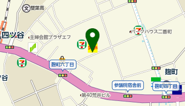 A6-08.二番町ガーデン (ドコモ・バイクシェア)の地図画像