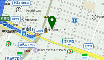 B2-05.NTT東日本築地ビル (ドコモ・バイクシェア)の地図画像