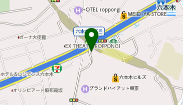 C2-02.六本木ヒルズ (ドコモ・バイクシェア)の地図画像