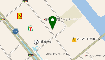 H1-16.豊洲三丁目公園 (ドコモ・バイクシェア)の地図画像