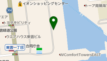 H1-17.東雲水辺公園 (ドコモ・バイクシェア)の地図画像
