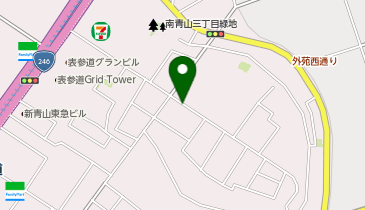 C3-04.青南いきいきプラザ (ドコモ・バイクシェア)の地図画像
