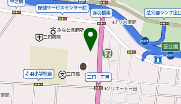 C1-24.三田国際ビル (ドコモ・バイクシェア)の地図画像