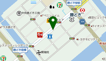 B4-07.勝どき駅地下駐輪場 (ドコモ・バイクシェア)の地図画像