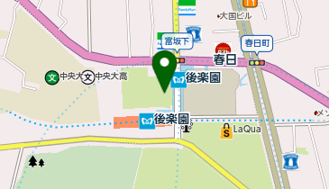 E1-04.礫川公園 (ドコモ・バイクシェア)の地図画像
