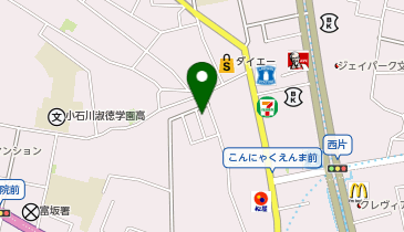E1-07.礫川地域活動センター (ドコモ・バイクシェア)の地図画像