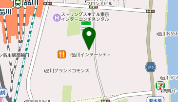 C5-16.品川インターシティ (ドコモ・バイクシェア)の地図画像