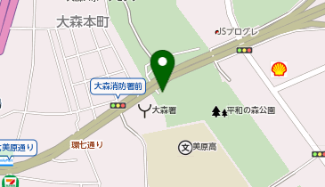 K1-02.平和の森公園 (ドコモ・バイクシェア)の地図画像