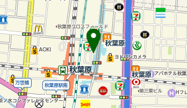 A3-27.秋葉原駅中央口(ヨドバシカメラ前) (ドコモ・バイクシェア)の地図画像