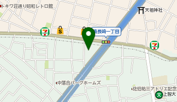 D7-02.セブン-イレブン 新宿中落合3丁目店 (ドコモ・バイクシェア)の地図画像