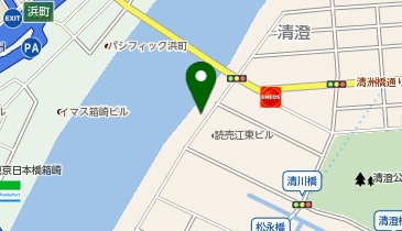 H1-59.LYURO 東京清澄 (ドコモ・バイクシェア)の地図画像