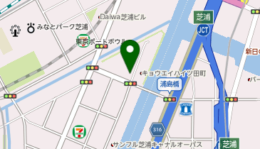 C5-19.グランドメゾン田町 (ドコモ・バイクシェア)の地図画像