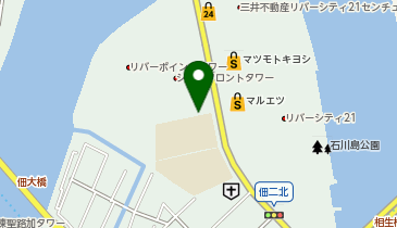 B4-10.リバーシティ (ドコモ・バイクシェア)の地図画像