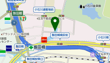 E1-11.小石川運動場前 (ドコモ・バイクシェア)の地図画像