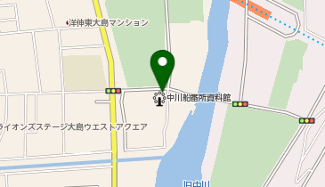 H1-66.中川船番所資料館 (ドコモ・バイクシェア)の地図画像