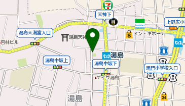 E5-07.湯島三丁目児童遊園 (ドコモ・バイクシェア)の地図画像