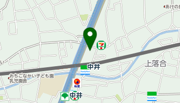 D7-03.中井駅北 (ドコモ・バイクシェア)の地図画像