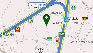 C2-15.住友不動産六本木グランドタワー (ドコモ・バイクシェア)の地図画像