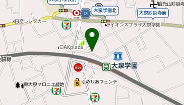 T2-01.大泉学園駅北口 (ドコモ・バイクシェア)の地図画像