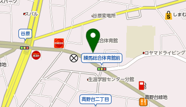 T2-06.総合体育館 (ドコモ・バイクシェア)の地図画像